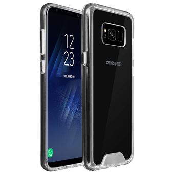 Capa Flip Avizar para Samsung Galaxy S8 Plus Coleção Cristal Bimatéria Transparente - 1