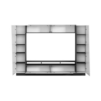 Móvel de Parede para TV Chace VENTE-UNIQUE (Branco - Aglomerado e derivados  de madeira - 274.7x39.7x194.5 cm)