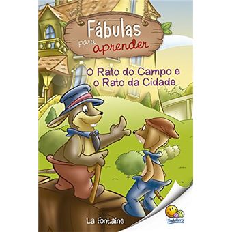 Fábulas para aprender: o rato do campo e o rato da cidade - 1