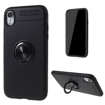 Capa TPU anel de dedo tudo preto para Apple iPhone XR - Capa Telemóvel -  Compra na Fnac.pt