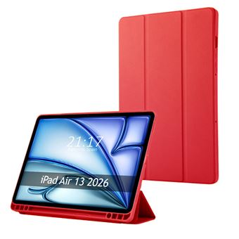 Capa Flip TUMUNDOSMARTPHONE para Apple iPad Air 2026 de 13" (M4) | Vermelho - 1