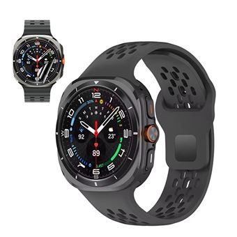 Kit Bracelete Desportiva + Película de Hydrogel GIFT4ME para Samsung Galaxy Watch Ultra LTE 47mm | Preto - 1