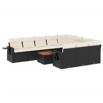 Banco para Exterior VidaXL 3224740 | Creme - 1