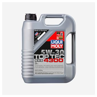 Óleo para Motor LiquiMoly Top TEC 4300 5W-30 2324 | 5Lt - 1