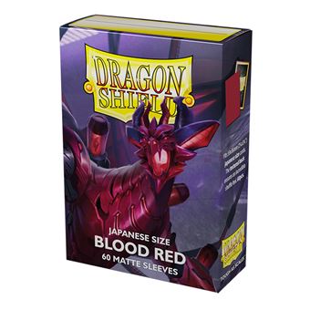 Dragon Shield Matte Small Sleeves - Blood Red (EN) - 1
