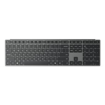 Teclado Wireless Lenovo 700 | Idioma: Espanhol | Cinzento - 1