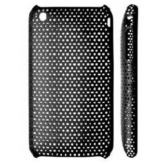 Capa Case Plus Grid Case HTC Wildfire preto - 1