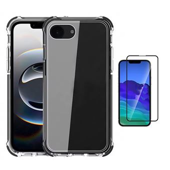 Kit Capa Super Proteção + Película de Vidro Temperado Gorilasglass GIFT4ME para Apple iPhone 16e | Transparente - 1