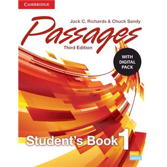 Passages 1 - Students Book With Digital Pack - Third Edition - 1