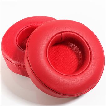 Almofadas para Auscultadores V-REEL para Beats MIXR | Vermelho | Couro de Ovelha - 1