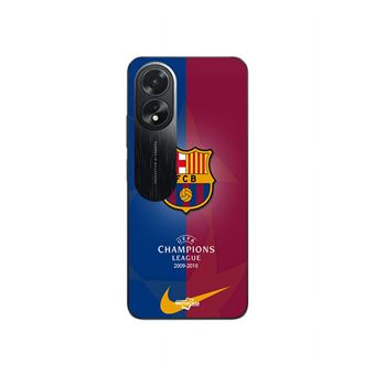 Capa Maniacase para Oppo A38 | barcelona fc real madrid champions league - 1