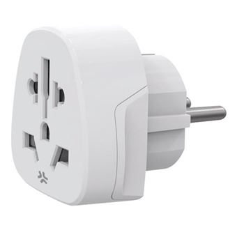 Adaptador de Energia Celly TRAVELADAPTER | Branco - 1