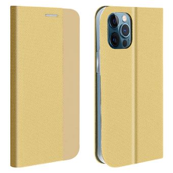 Capa Avizar para Apple iPhone 12 Pro Max com Interior Soft-touch - Dourado - 1