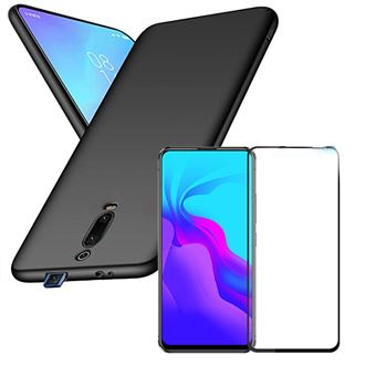 Kit Película de Vidro 5D + Capa SlimShield Phonecare para Xiaomi Mi 9T Full Cover Preto - 1