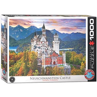 Puzzle Eurographics Alemanha | Neuschwanstein Castle| 1000 Peças - 1