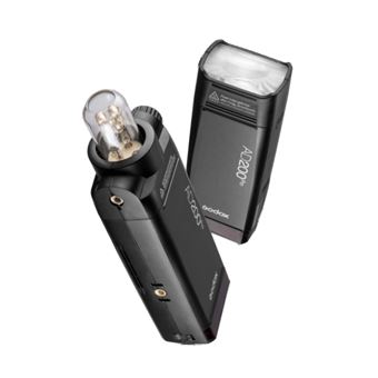 Flash e Iluminação para Câmaras Godox AD200Pro | Preto - 1