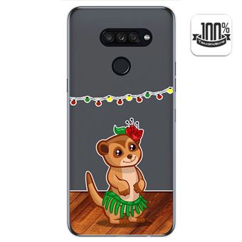 Capa Tumundosmartphone de Gel Transparente para LG K50S desenhos Meerkat de design - 1