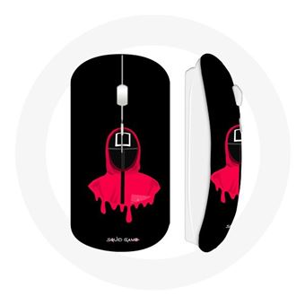 Rato Wireless Maniacase Squid Game Soldado com Máscara Quadrada - 1