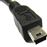 Cabo USB 2.0 BeMatik Tipo AM/MiniCabo USB5Pin-M B 0,2 m_2