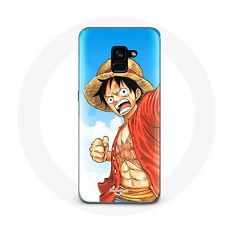 Capa Maniacase para Samsung Galaxy A8 Plus Manga One Piece Luffy Anime - 1
