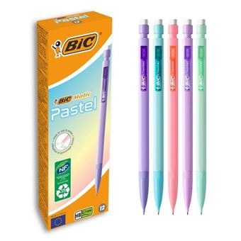 Lapiseira BIC Matic Pastel | Azul, Verde, Lilás, Rosa, Roxo - 1