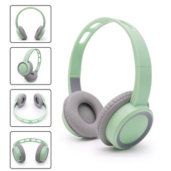 Auscultadores Bluetooth True Wireless Lionvolant LVO265 | Adequado para Apple / Samsung | Fone de Ouvido Bluetooth - Verde - 1