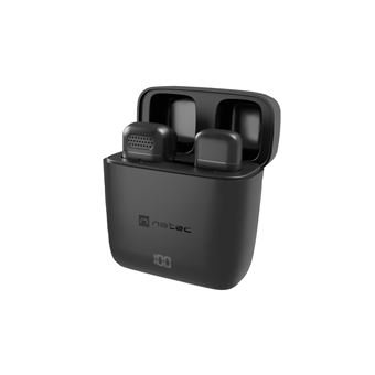 Microfone de Lapela NATEC Hopper | Preto - 1