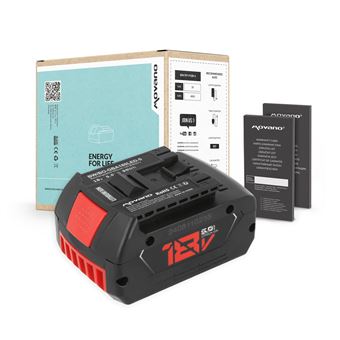 Bateria Movano para Bosch GBA BAT609, BAT618 (5000 mAh) - 1