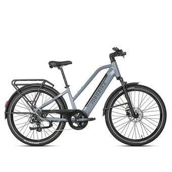 Bicicleta de caminhada Elétrica JOBOBIKE Astra, 250 W 36 V 15 Ah | Shimano 8S | Compatível com Bluetooth | Cinza - 1