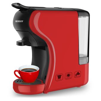Máquina de Café Expresso Sogo CAF-SS-5675-R | Vermelho - 1