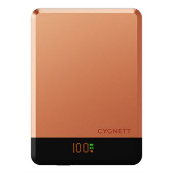 Power Bank Cygnett MagSlim | 5000 mAh | Cor de cereja - 1
