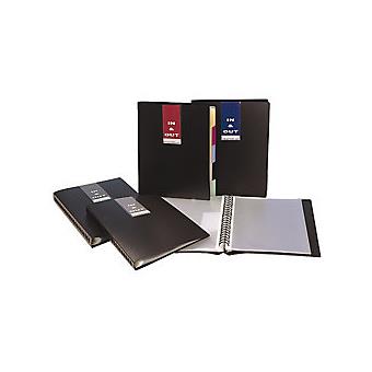 Pasta Grafoplás 20 Micas In&Out A4 Preto Polipropileno - 1