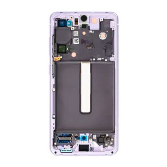 Bloco Completo Para Galaxy S21 Fe Ecrã Lcd Táctil Original Samsung - Violeta - 1