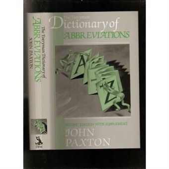 Everyman'S Dictionary Of Abbreviations (Everyman'S Reference Library) - [Version Originale] - 1