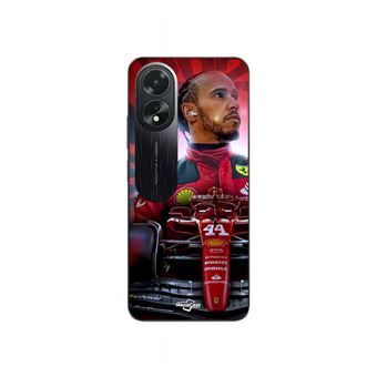 Capa Maniacase para Oppo A58 | Lewis Hamilton Ferrari oficial - 1
