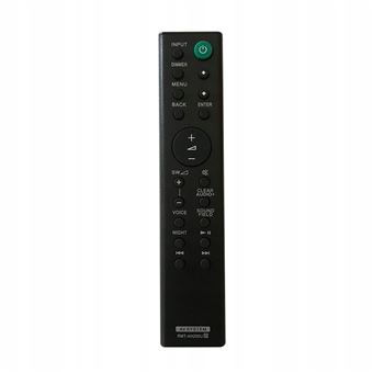 Comando Remoto Dishiqing para SONY SOUND BAR HT-RT3 HT-RT4 HT-RT40 SA-WRT3 H | Preto - 1