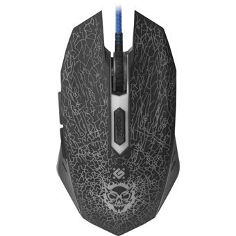 Rato Gaming com Fios Defender GM-110L | 3200 DPI | Preto - 1