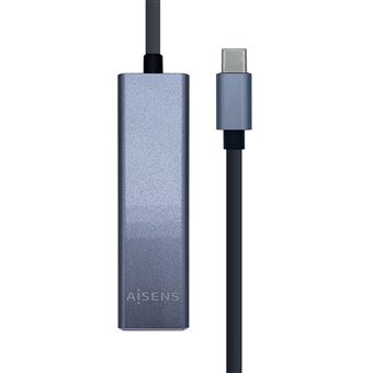 Hub de Interface AISENS A109-0396 | Cinzento - 1