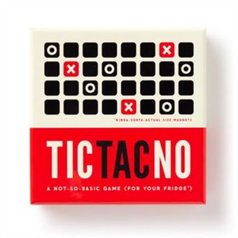 Tic Tac No Magnetic Fridge Game by Brass Monkey - 1