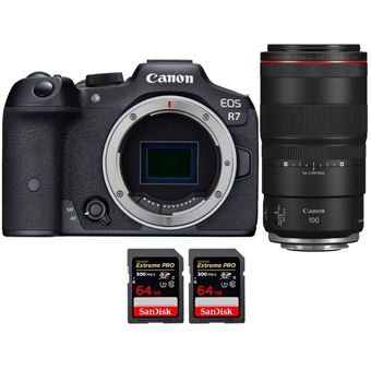 Canon EOS R7 + RF 100mm F2.8 L Macro IS USM + 2 SanDisk 64GB Extreme PRO UHS-II SDXC 300 MB/s + PDF 15 Técnicas para Melhorar as suas Fotografias - 1