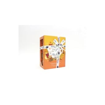 Chá de Folha Solta | 12 Sacos em Pirâmide English Tea Shop - Super Tea Collection Prism - 1