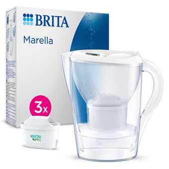 Filtro de Água Brita MARELLA WHITE incl. 3 mxpro | Branco - 1