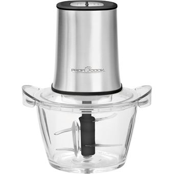 Picadora ProfiCook PC-MZ 1150 | 1 L | 400 W | Aço inoxidável, Transparente - 1