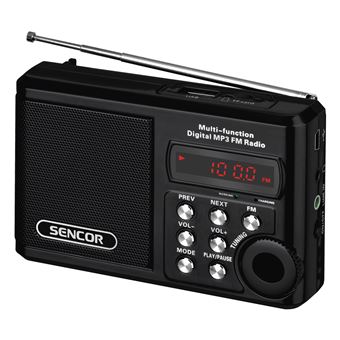 Rádio Sencor SRD 215 B | Preto - 1