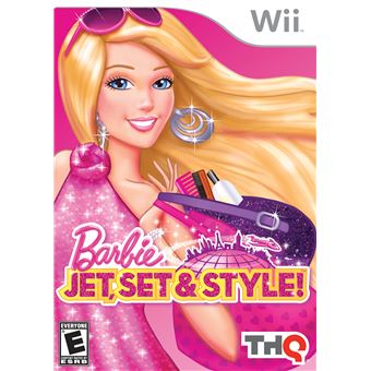 Videojogo Nintendo Barbie Jet, Set & Style, Wii - 1