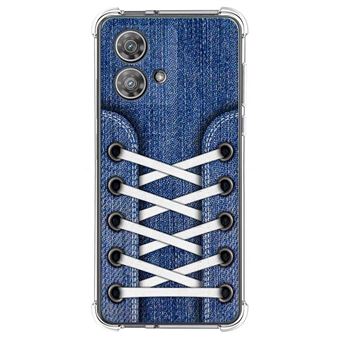 Capa de silicone TUMUNDOSMARTPHONE para Motorola Edge 40 Neo 5G anti-choque | desenhos Tênis 01 - 1