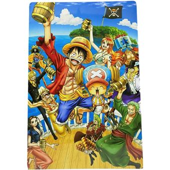 Placa Decorativa Metálica One Piece - 1