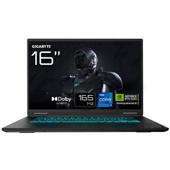 Computador Portátil GIGABYTE GAMING A16 CTHI3ES894SD | 16'' | Intel® Core i7-13620H | GeForce RTX 5050 | 16 GB | SSD 1TB - 1