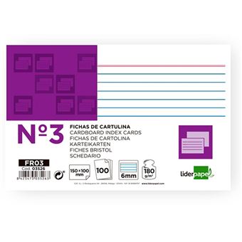Cartolina Liderpapel FR03 | Branco - 1