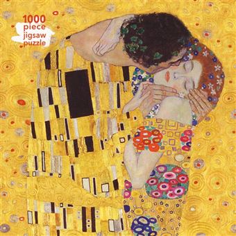 Adult Jigsaw Puzzle Gustav Klimt The Kiss By Flame Tree Publishing - 1
